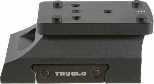 Truglo TG8977B Riser Mount Micro Red Dot Universal Style Black Finish